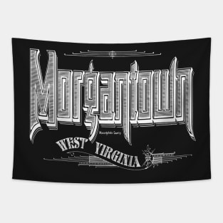 Vintage Morgantown, WV Tapestry