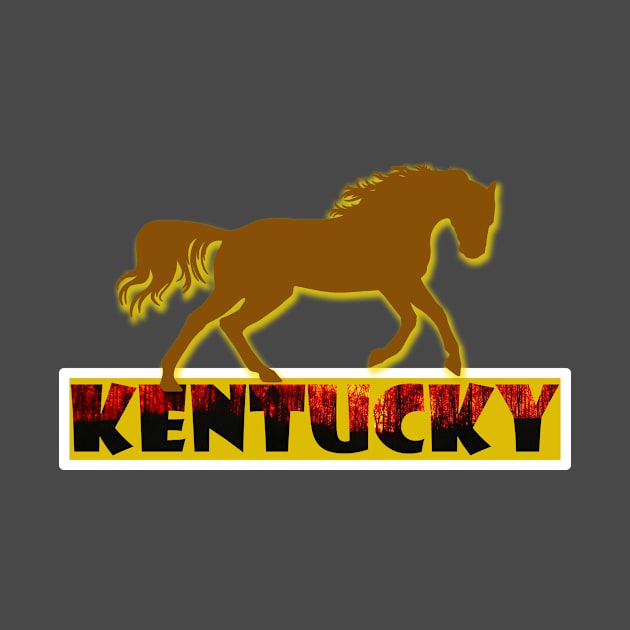 Kentucky horses Racing by albaley