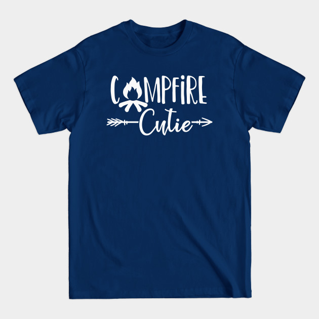 Campfire Cutie - Camping Girl - T-Shirt