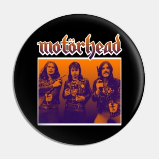 Motorhead Gradient White Pin