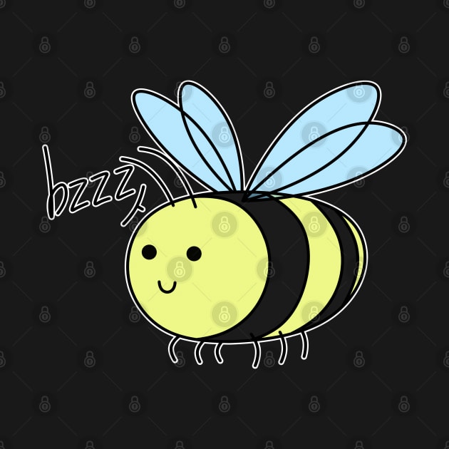 Happy bee says bzzz by 2dsandy