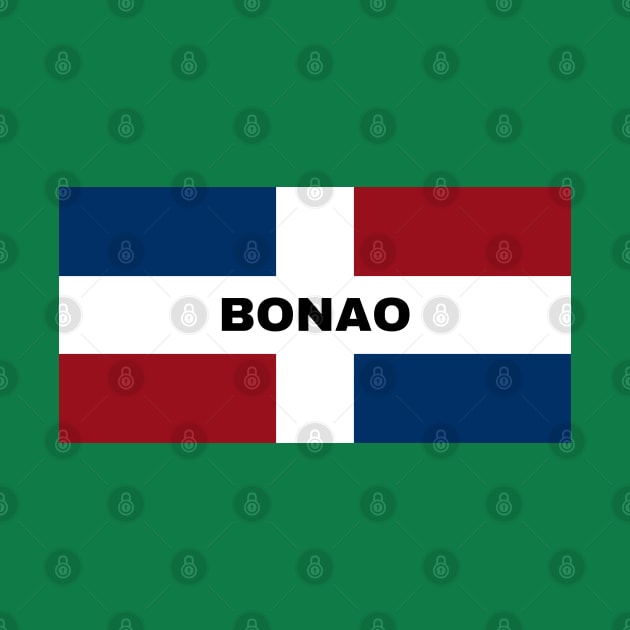 Bonao City in Dominican Republic Flag by aybe7elf