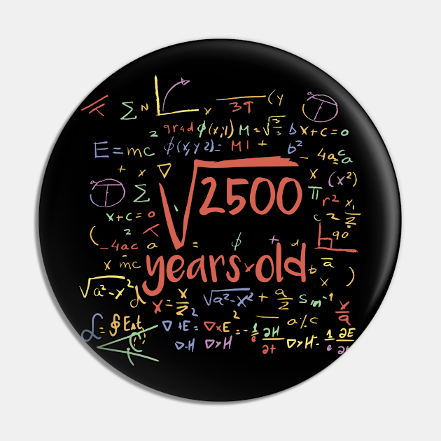 Square Root Of 2500 50th Birthday 50 Year Old Gifts Math Bday Square square-root-of-2500-50th-birthday-50-year-old-gifts-math-bday-square
