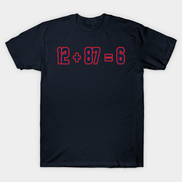 Discover New England Math! - New England Patriots - T-Shirt