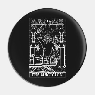 The Magician Tarot Card - Dr Frankenstein Pin