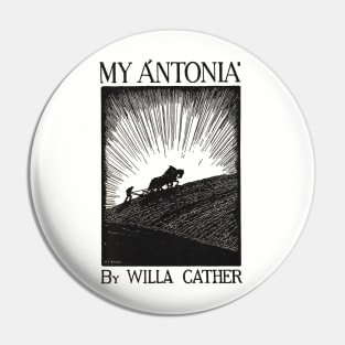 My Antonia Willa Carter Book Cover Pin