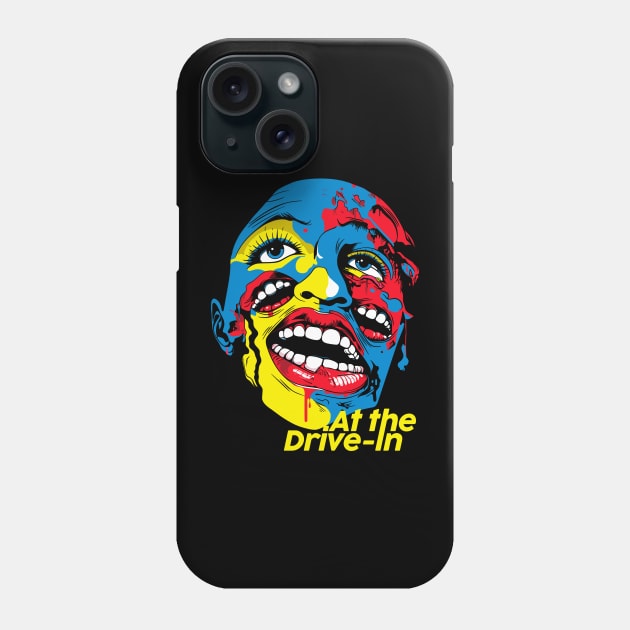 At The Drive-In … Original Fan Artwork Phone Case by unknown_pleasures