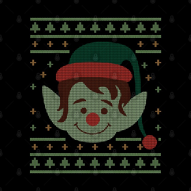 Ugly Christmas Elf by madeinchorley