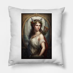 Artemis - Goddess of the Hunt Pillow