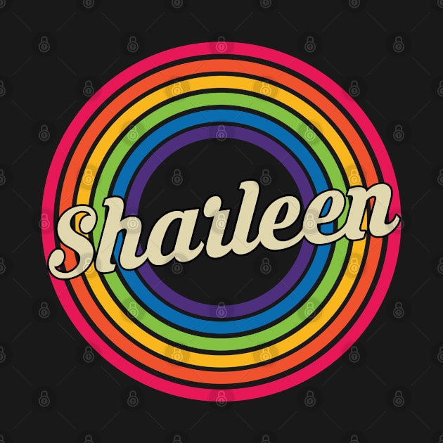 Sharleen - Retro Rainbow Style by MaydenArt