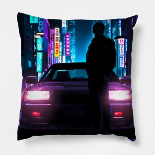 Skyline GTR anime style Pillow