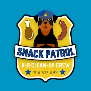 Rottweiler Snack Patrol T-Shirt