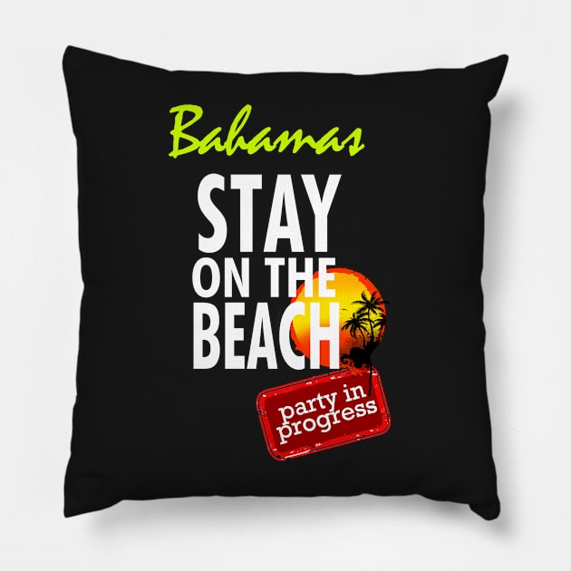 Bahamas Pillow by dejava