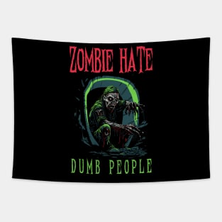 Zombie Hate Dump People Tapestry