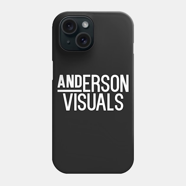 Anderson Visuals Logo Phone Case by colejamesand