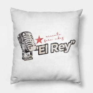 El Rey - Greatest Karaoke Songs Vintage Pillow