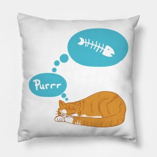 Cat Dreams Pillow