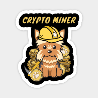 Funny Yorkshire Terrier is a Crypto Miner Magnet