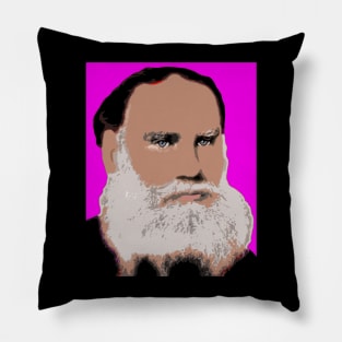 leo tolstoy Pillow