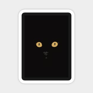 Yellow Cat’s Eyes Magnet