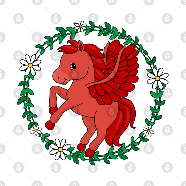 MHC Red Pegasus! by maya-reinstein