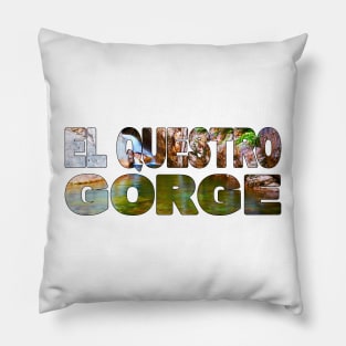 EL QUESRTO GORGE - Western Australia Waterfall Pillow