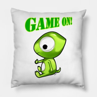 Chameleon Game On 2 Pillow