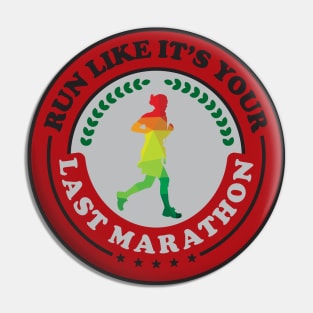 Motivation For Jogging Pin