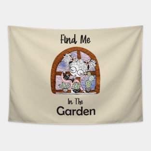 Find Me In The Garden Tapestry