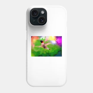 Hummingbird Visit Phone Case