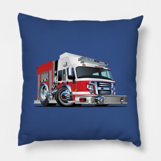 Cartoon firetruck Pillow