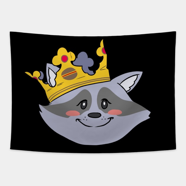 Trash King Tapestry by Dire