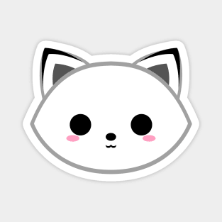 Cute Arctic Fox Magnet