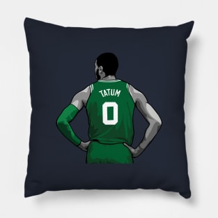 Jayson Tatum Vector Standing Pillow