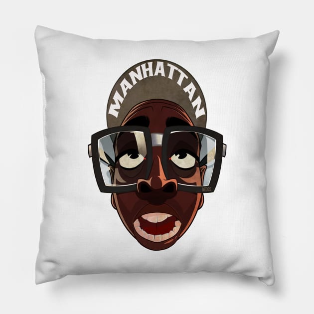 MARZ MANHATTEN Pillow by Dedos The Nomad