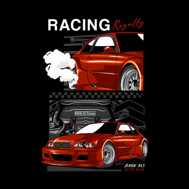 E46 Racing Royalty by OrigamiOasis