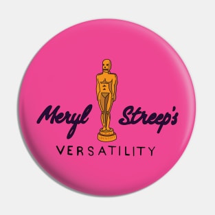 Meryl Streep's Versatility Perfume Pin