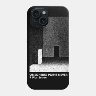 R Plus Seven / Oneohtrix Point Never / Minimal Graphic Design Artwork Phone Case