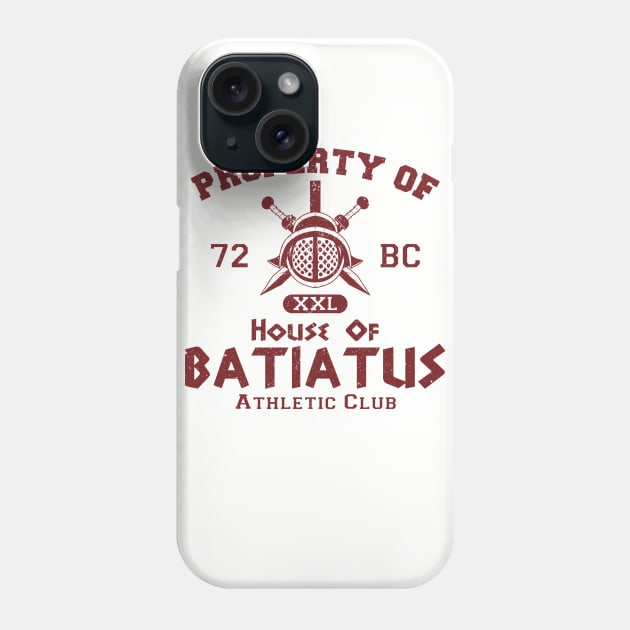 Batiatus Athletic Club Phone Case by CleverAvian