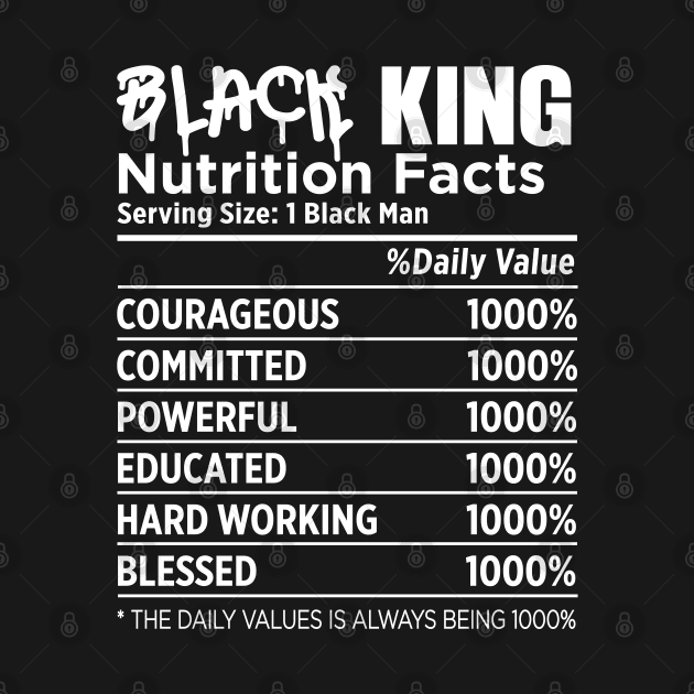 Black King Nutrition by UrbanLifeApparel