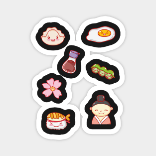 The Sushi Menu Magnet