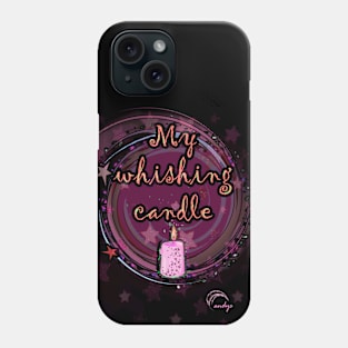 MY WHISHING CANDLE PINK/B Phone Case