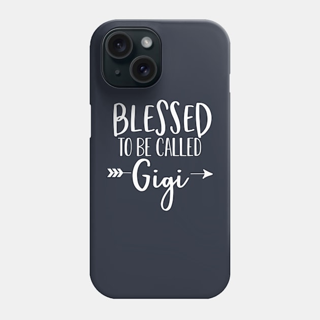 Gigi Gift Blessed To Be Called Gigi Phone Case by kmcollectible