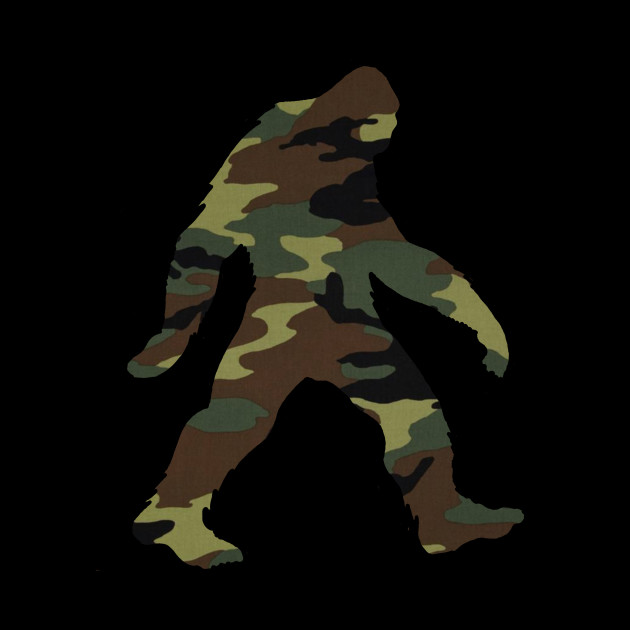 Camo Sasquatch - Sasquatch - Phone Case