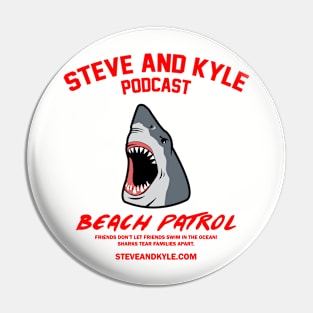 steve and kyle shark awareness Pin