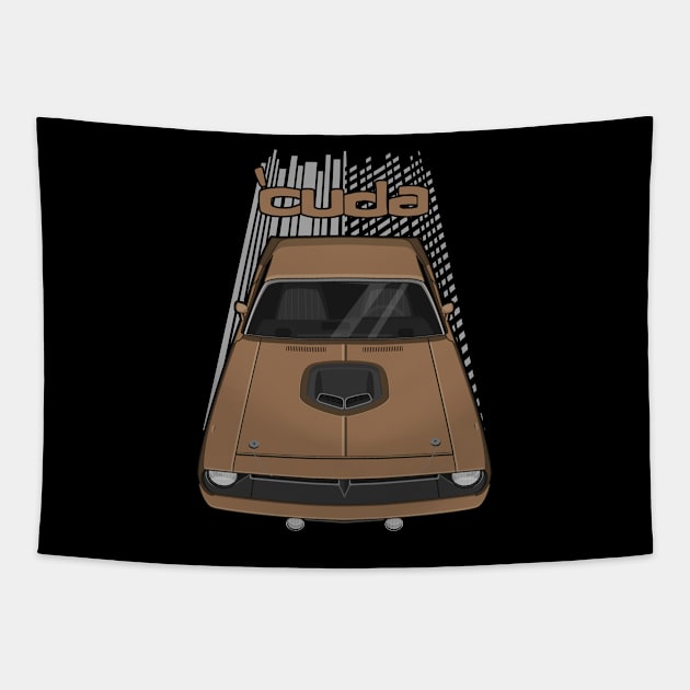 Plymouth Barracuda - Hemi Cuda - 1970 - Tan Tapestry by V8social