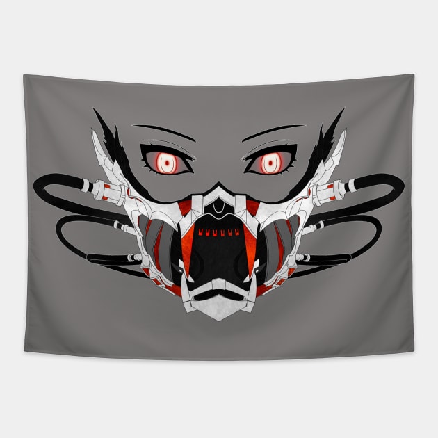 Code Vein - Ogre Mask Tapestry by Anrui