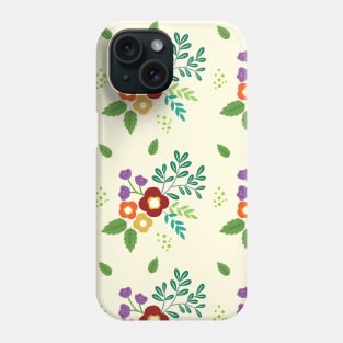 Botanical Floral Pattern Flowers Phone Case