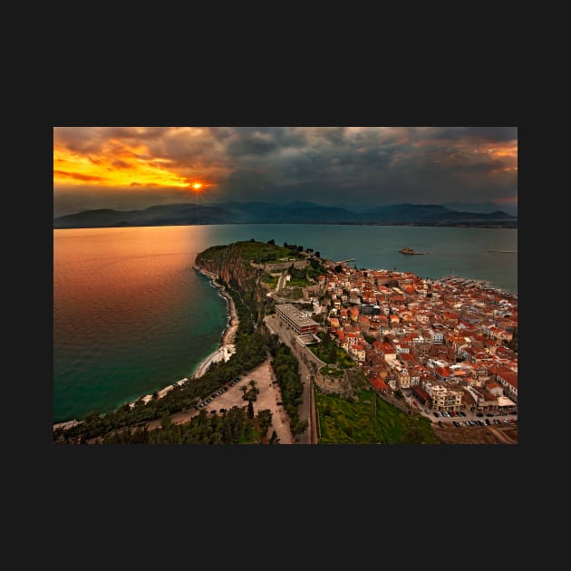 Sunset at Nafplio by Cretense72