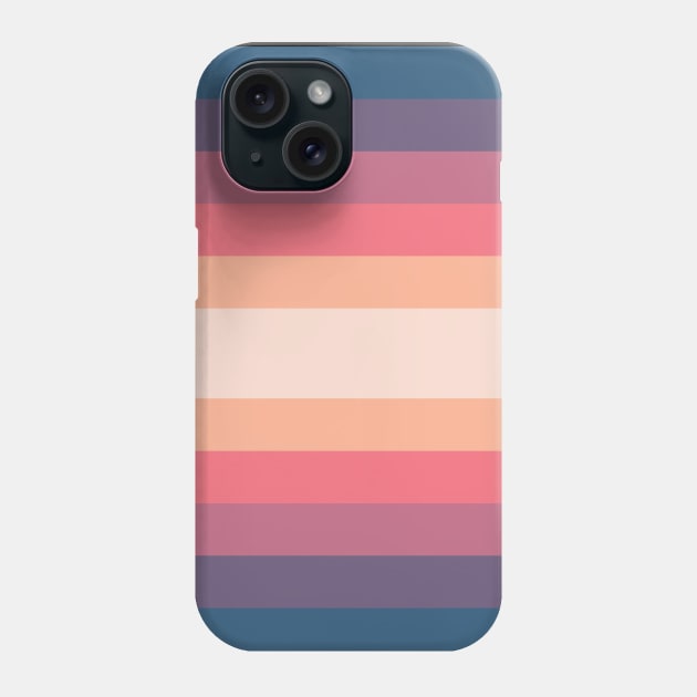 Pink and Blue Pattern Phone Case by californiapattern 